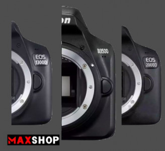 1300D - 2000D - D3500 camera comparison